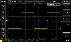 Oscilloscope Capture: Minimum "P" Frequency